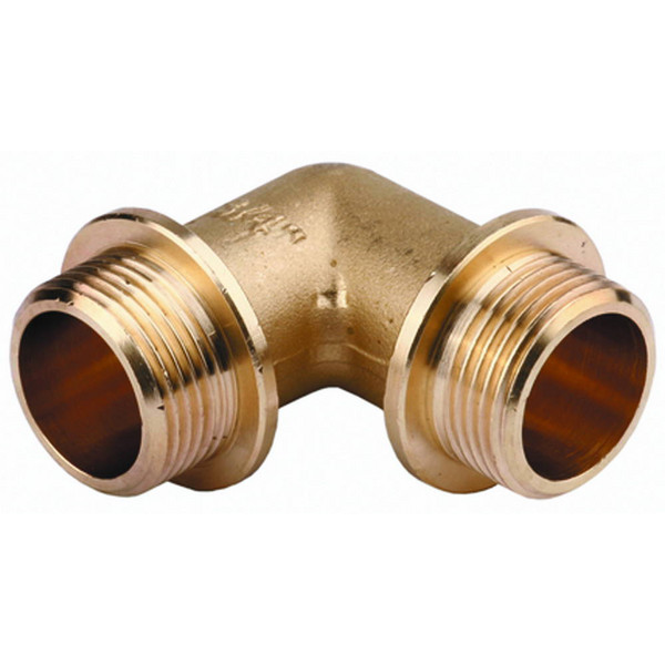 GENERAL FITTINGS штуцер/штуцер, 3/4″, латунь, уголок с упором (51074-S/S-3/4)