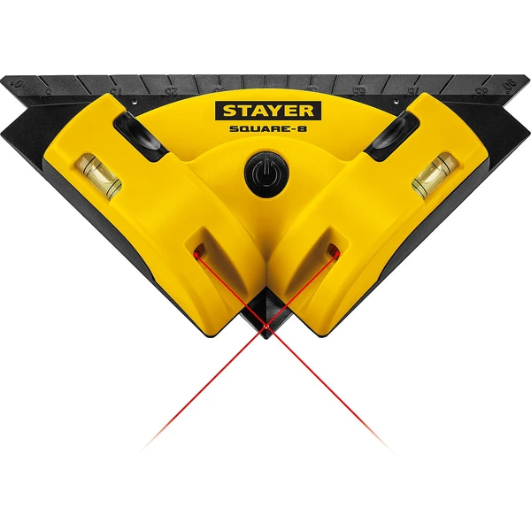 STAYER 8 м, лазерный угольник для кафеля, Professional (34928)
