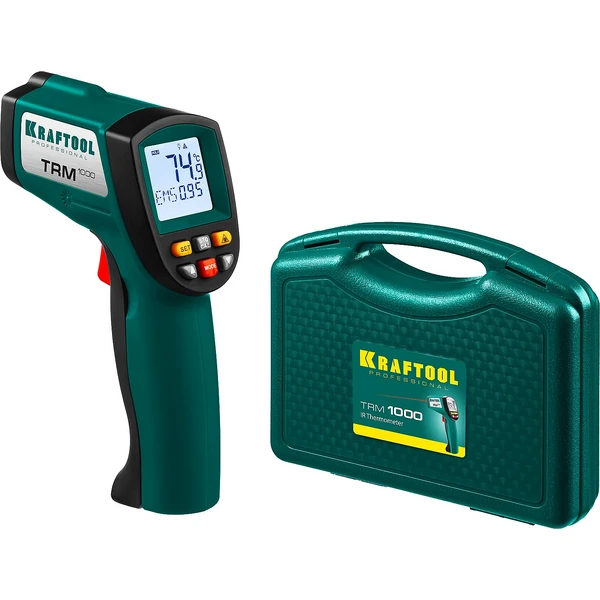 KRAFTOOL TRM-1000, -50° +950°С, пирометр инфракрасный (45703-950)