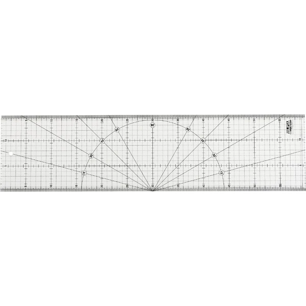 OLFA 150 х 600 мм, разметочная метрическая линейка (OL-MQR-15x60)