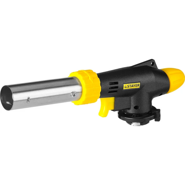 STAYER ProTerm Turbo, PT 350, 1300°C, турбо нагрев + 30%, газовая горелка на баллон с цанговым соединением, Professional (55586) - Фото 7