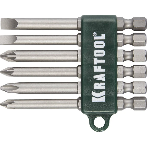 KRAFTOOL KraftMax, 6 шт, набор бит (26061-H6)
