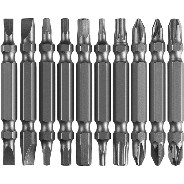 ЗУБР МХ-10, 10 шт, двусторонние длинные биты (26089-H10) - фото 4
