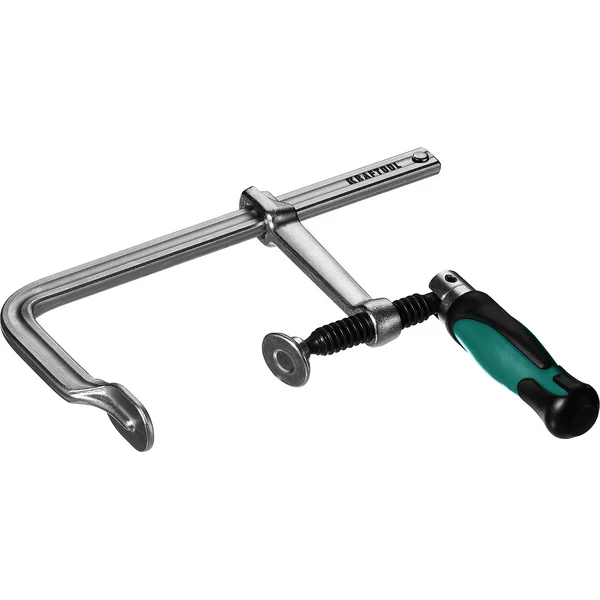 KRAFTOOL Forge FF-200/100, 100 х 200 мм, цельнокованая струбцина F (32014-100-200)