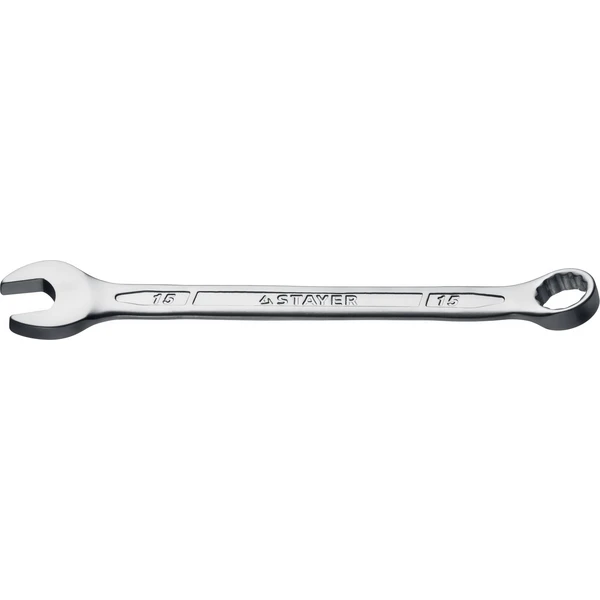 STAYER HERCULES, 15 мм, комбинированный гаечный ключ, Professional (27081-15)