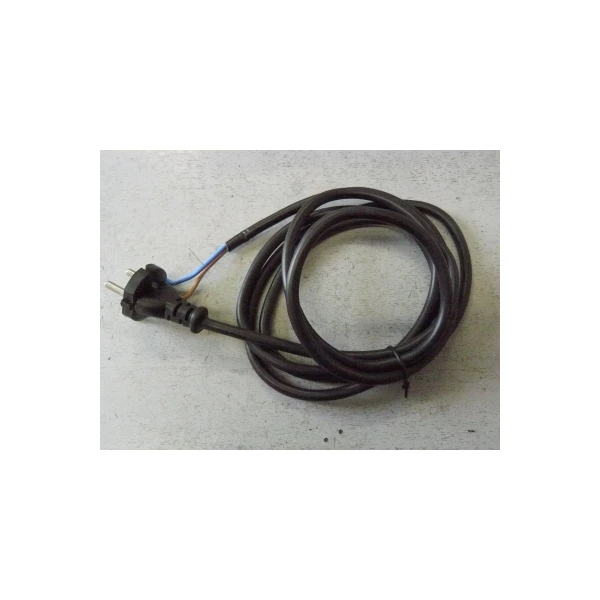 Шнур сетевой H05RN-F Rubber 2Gх1мм2 2м