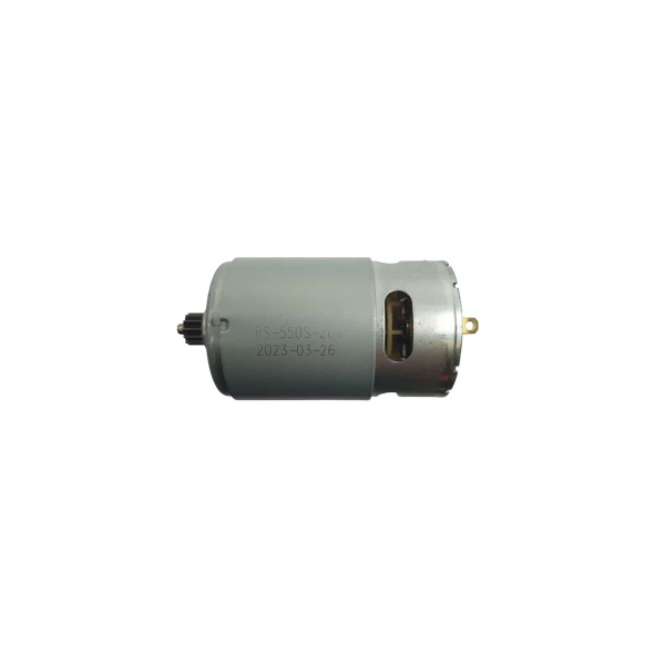Двигатель RS-550S DC 20V (HISTREN) с шестерней в сборе ss