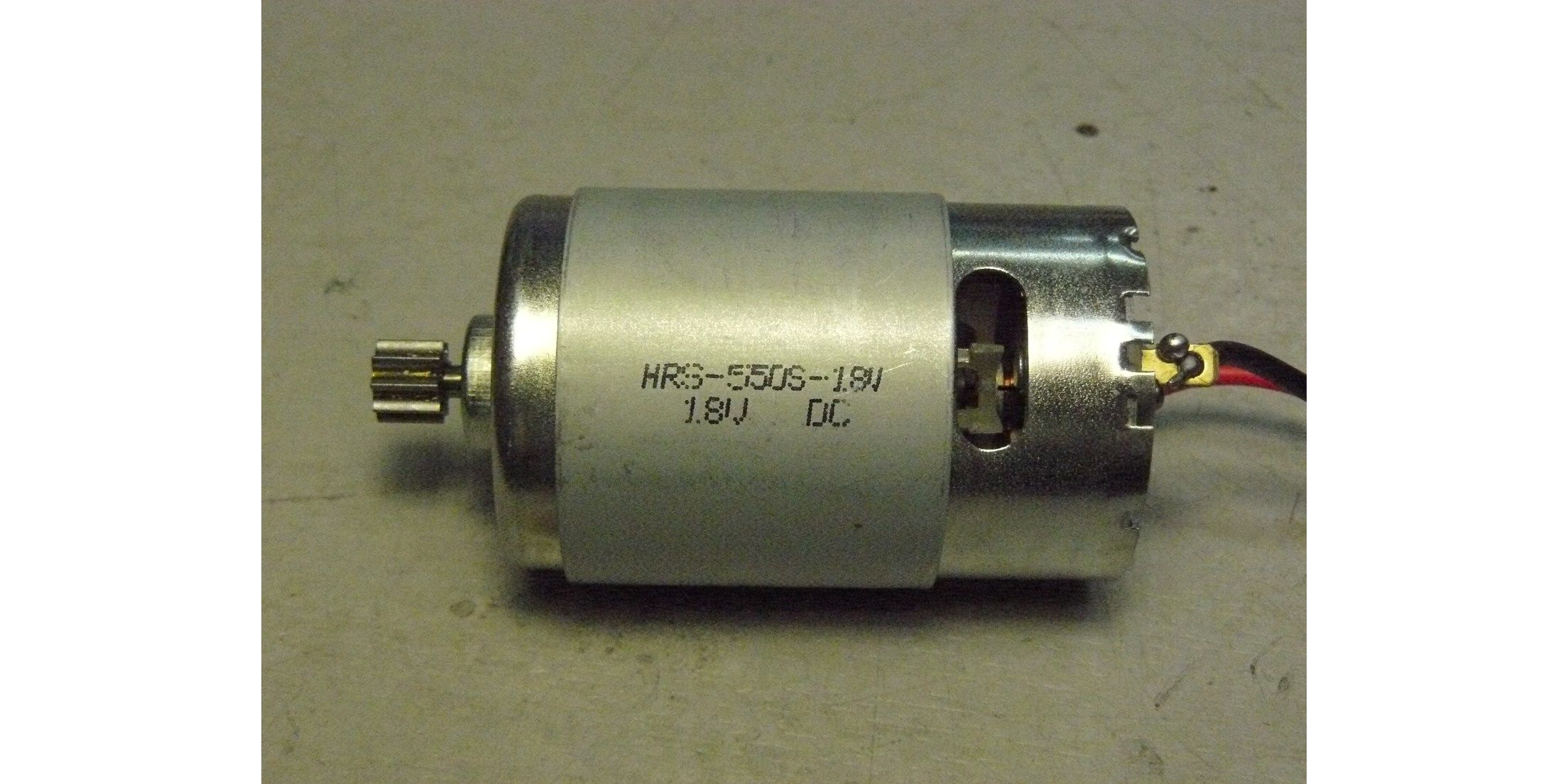 Двигатель в сборе с шестерней 18V