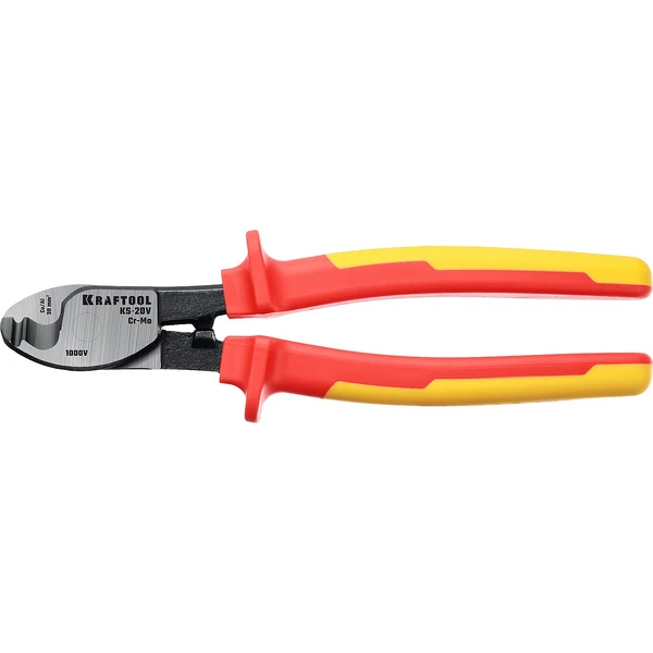 KRAFTOOL KS-20V, d 11мм, 200мм, диэлектрический кабелерез (23333-20V)