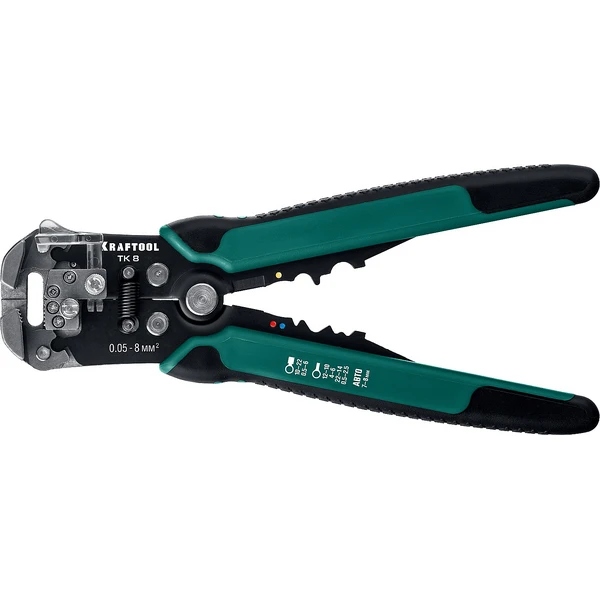 KRAFTOOL TK-8, 0.05 - 8 мм2, автоматический стриппер (22637)