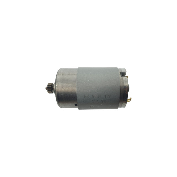 Двигатель RS-550S DC 12V (LIANG YE) с шестерней Z13 в сборе ss