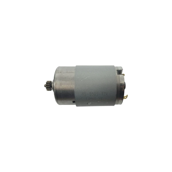 Двигатель RS-550S DC 12V (LIANG YE) с шестерней Z13 в сборе ss