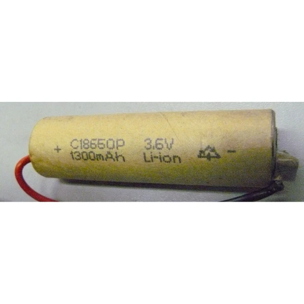 Аккумуляторный элемент Li-ion 3,6V 1300mAh