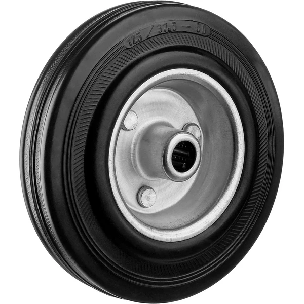 ЗУБР d 125 мм, г/п 100 кг, игольчатый подшипник, резина/металл, колесо, Профессионал (30936-125)