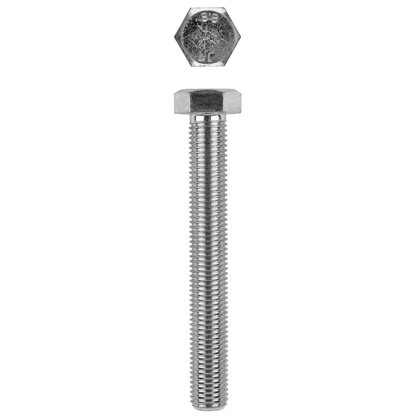 KRAFTOOL DIN 933, кл. пр. 8.8, M10 х 45 мм, цинк, 100 шт, болт (303074-10-045)