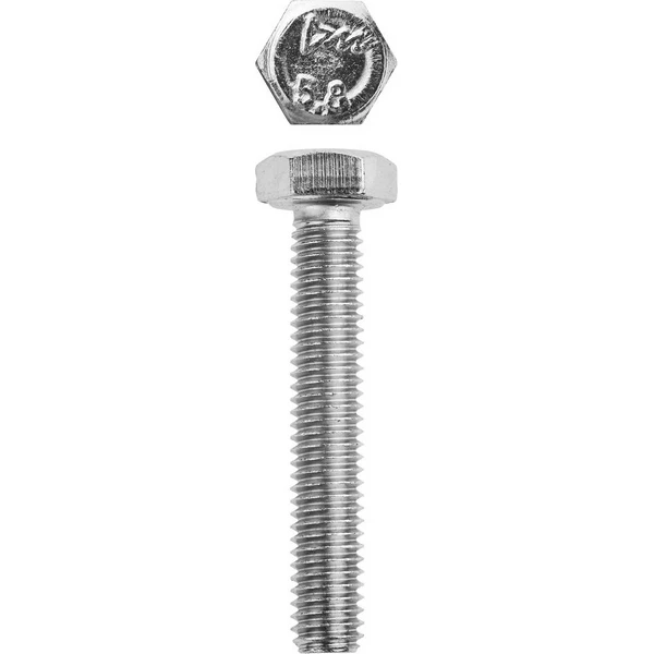 ЗУБР ГОСТ 7798-70, кл. пр. 5.8, M6 х 60 мм, цинк, 5 кг, болт (303080-06-060) - Фото 6
