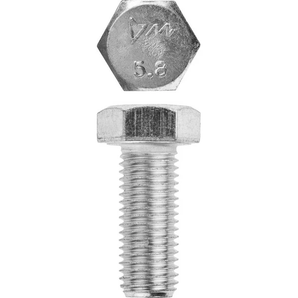 ЗУБР ГОСТ 7798-70, кл. пр. 5.8, M16 х 60 мм, цинк, 5 кг, болт (303080-16-060) - Фото 7