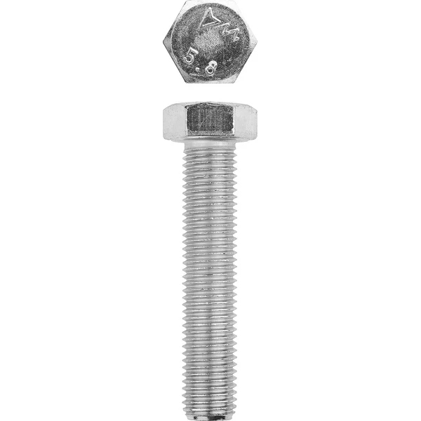 ЗУБР ГОСТ 7798-70, кл. пр. 5.8, M16 х 120 мм, цинк, 5 кг, болт (303080-16-120) - Фото 3