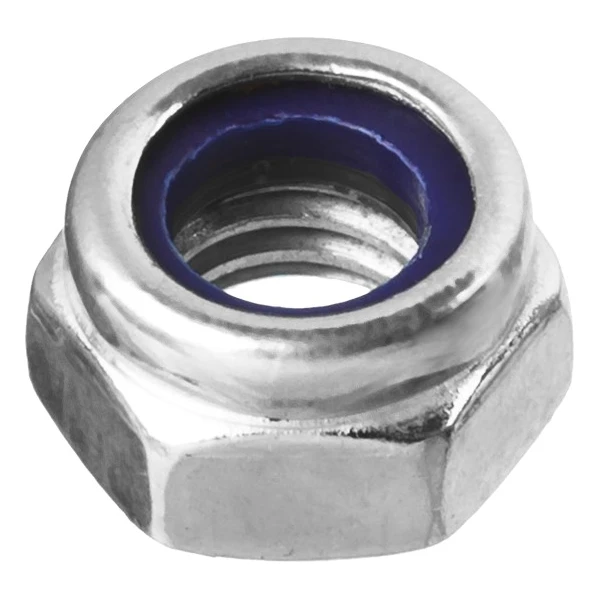 ЗУБР DIN 985, кл. пр. 6, M16, цинк, 5 кг, самостопорящаяся гайка с нейлоновым кольцом (303580-16) - Фото 9