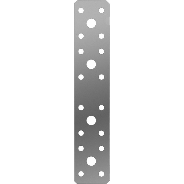 ЗУБР КП-2.0, 180 x 35 x 2 мм, цинк, крепежная пластина (310236-180-35)