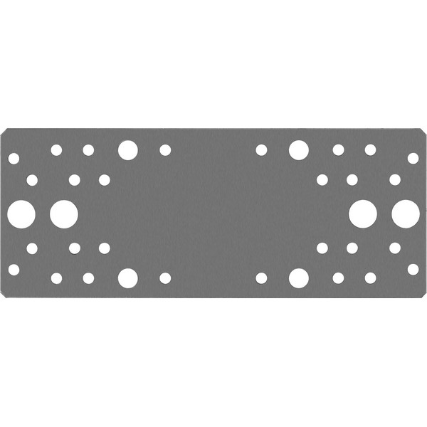 ЗУБР КП-2.0, 200 x 80 x 2 мм, цинк, крепежная пластина (310236-200-80)