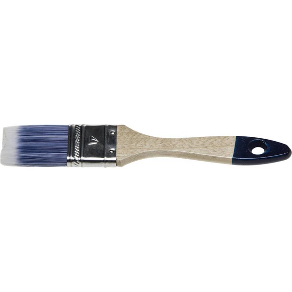 STAYER AQUA, 100 мм, 4″, искусственная щетина, деревянная ручка, для воднодисперсионных и акриловых ЛКМ, плоская кисть (01032-100) - Фото 2